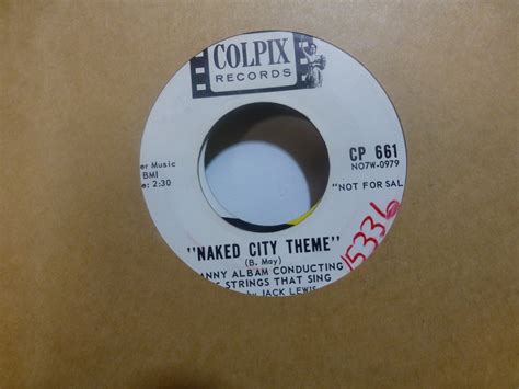 MANNY ALBAM NAKED CITY THEME BARABBAS COLPIX NM PROMO VINYL EBay