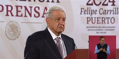 L Pez Obrador Asegur Tenerle Confianza Al Gobernador Rocha Para Que Se