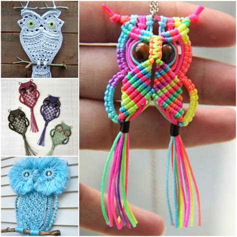 Free Macrame Owl Wall Hanging Pattern Wall Design Ideas