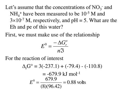 Ppt Nernst Equation Powerpoint Presentation Free Download Id3432521