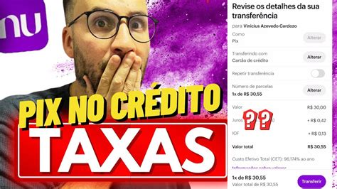 Taxa Pix Credito Nubank - PIX no CRÉDITO NUBANK TAXAS - YouTube
