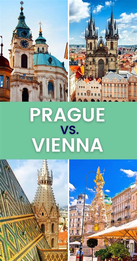 Prague vs Vienna: Which Gorgeous Capital Should You Visit? in 2021 ...