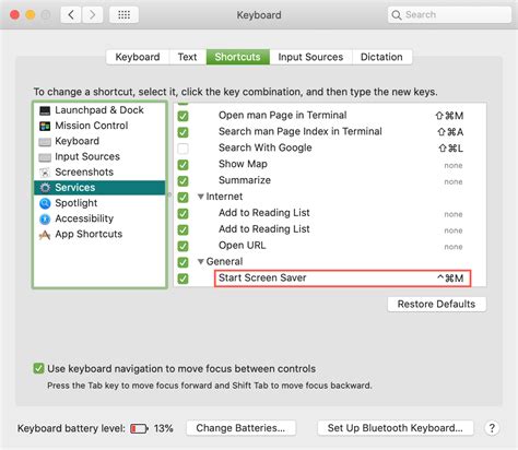 Forma De Crear Un Acceso Directo En El Protector De Pantalla En Mac