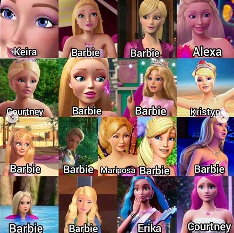 Pin by Sierra Sanders on Barbie Movies Picture | Barbie movies list ...