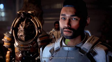 Giant Worm Boss Mass Effect Andromeda Youtube