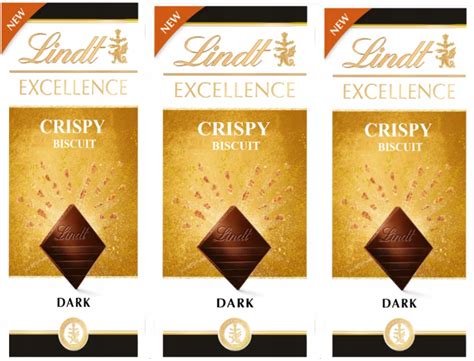 Zestaw Czekolad Lindt Excellence Crispy Biscuit G X