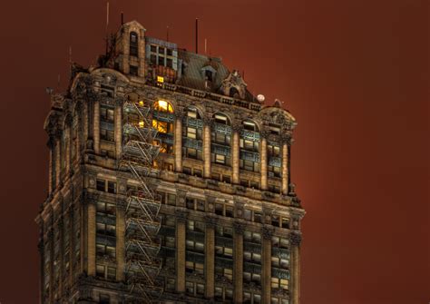 Detroit: Abandoned Skyscrapers - Photography: Zach Fein