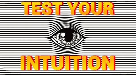 Test Your Intuition Quick Intuition Test YouTube