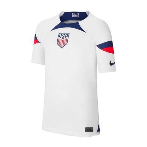 Nike Kids Usa 202223 Home Jersey Whiteloyal Blue Azteca Soccer