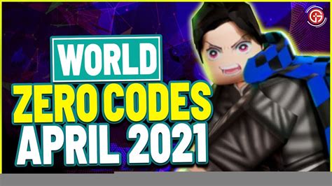 New World Zero Codes April Roblox World Zero Codes Youtube