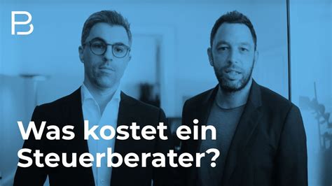 Was kostet ein Steuerberater Infos über Kosten Gebühren Modelle der