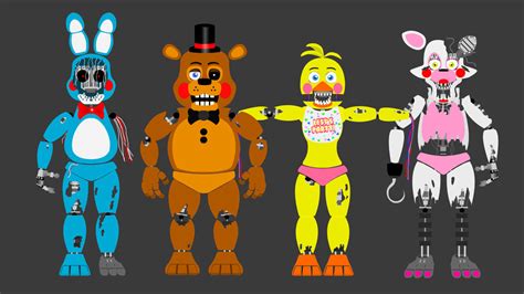 Withered toy animatronics by DrakyMadBoi on DeviantArt