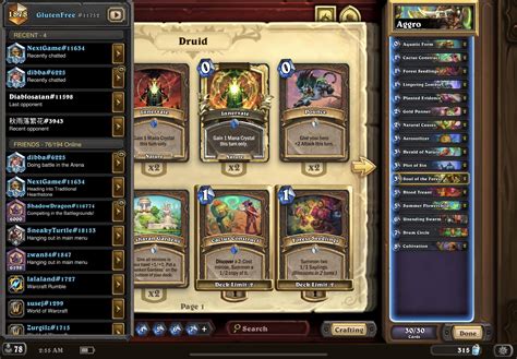 Treant Druid with better cards took me to legend in 2 hours : r/hearthstone