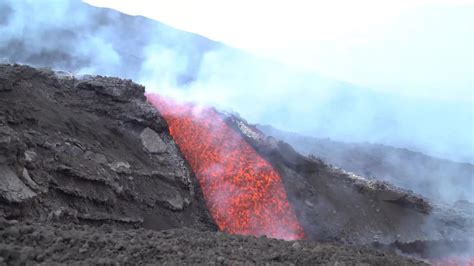 Italy Etna Volcano Spews Red Hot Lava As Eruption Continues Video Ruptly