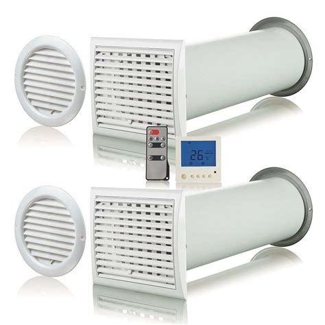 Save Set 2 X Twinfresh Easy D Rl 50 2 Room Air Handling Unit With Heat