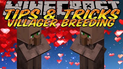 Minecraft Tips And Tricks Villager Breeding Youtube