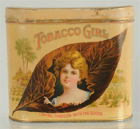 Tobacco Girl Cigar Tin Vintage Cigar Box Vintage Tins Vintage Labels Vintage Love Vintage