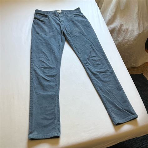 Todd Snyder Pants Todd Snyder Denim Blue Corduroy Stretch Pocket