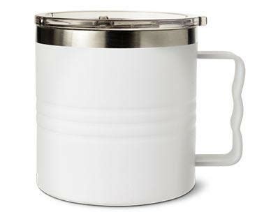 Crofton Oz Stainless Steel Vacuum Insulated Mug With Lid Aldi