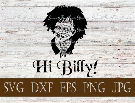 Billy From Hocus Pocus Svg And Dxf Detailed Graphic For Etsy Israel