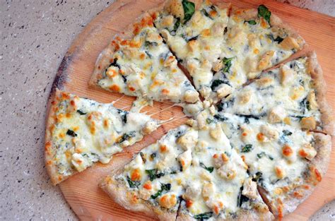 Chicken And Spinach Alfredo Pizza Like Mother Like Daughter