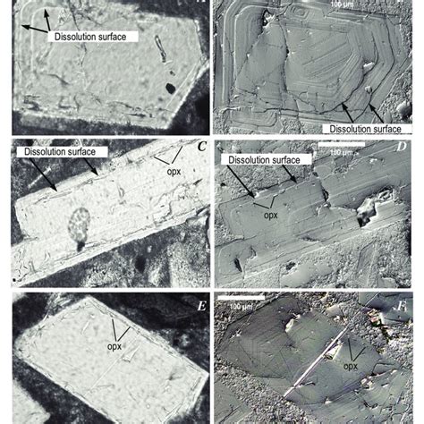 Summary of textures and chemical characteristics of phenocryst zoning ...