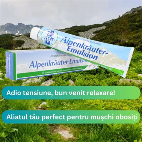 Balsam Pentru Dureri Musculare Cu Ierburi Alpine Fara Parabeni Emag Ro