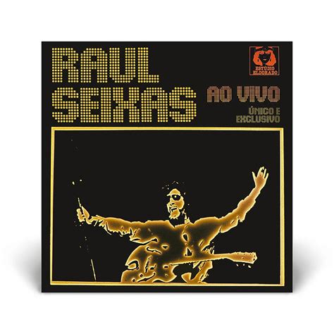 Vinil LP Raul Seixas Único e exclusivo Ao Vivo Saduh Shop