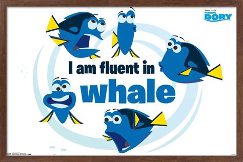 Disney Pixar Finding Dory - Whale Wall Poster, 14.725" x 22.375 ...