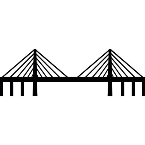 Bridge Silhouette Vector At Getdrawings Free Download