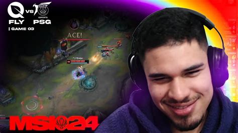 NINGUEM VAI TER DANO PRA MATAR O OLAF PSG Vs FLY GAME 03 MSI