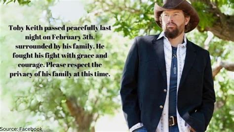 Country Music Heartbreak Toby Keith Legendary Singer Dies At 62