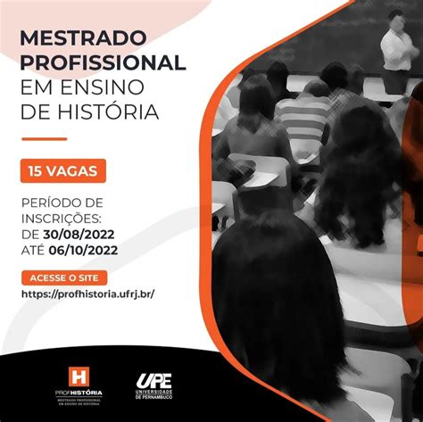 Upe Divulga Edital De Sele O Para Ingresso No Mestrado Profissional Em