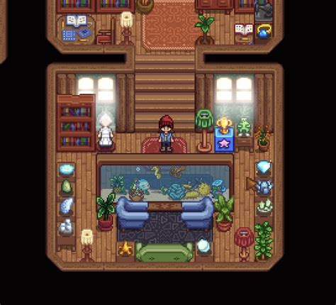 Aesthetic Farmhouses Or Other Interior Places In The Game Stardew Valley