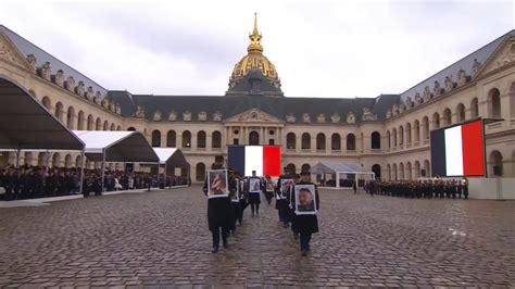 Hommage national aux victimes françaises des attaques du 7 octobre 2023