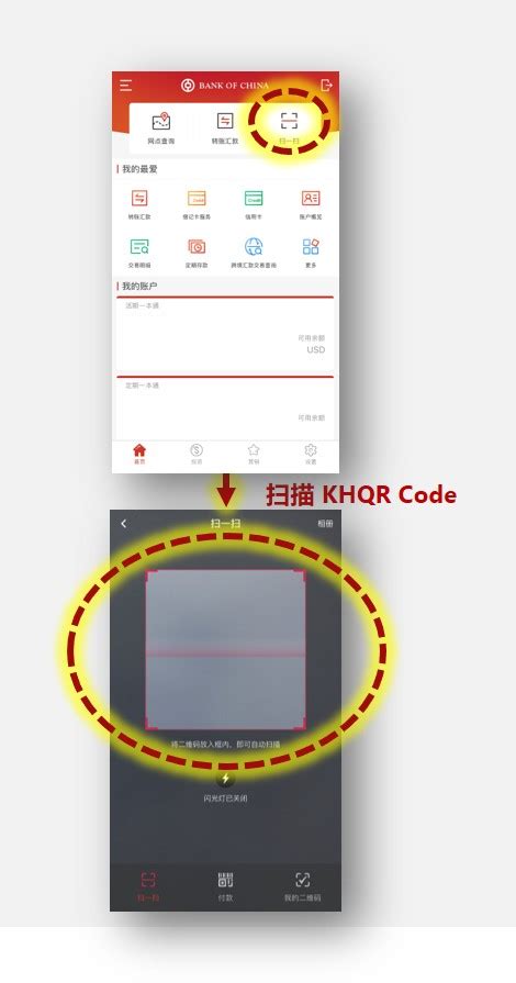 Mobile Banking KHQR Payment personal banking 中国银行全球服务 Always with