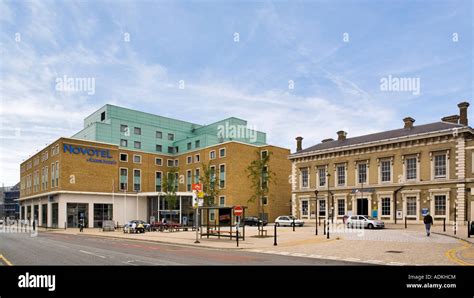 Novotel Hotel, next to Greenwich Station Stock Photo - Alamy