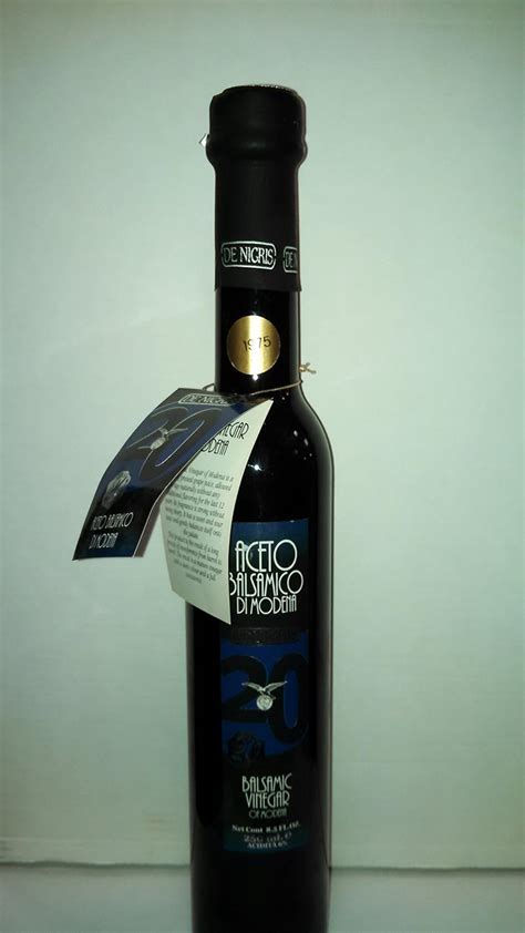 De Nigris Aceto Balsamico Di Modena Balsamic Vinegar Of