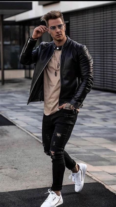 Calça larga masculina 20 looks para te inspirar a usar Leather