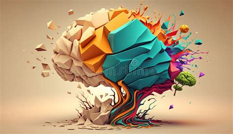 creative mind concept illustration stock illustration illustration