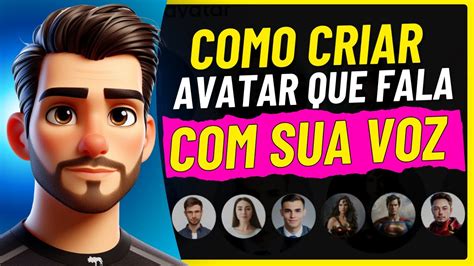 COMO CRIAR UM AVATAR FALANTE I A GRÁTIS YouTube