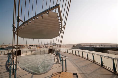 Lusail Pedestrian Bridges Safdie Rabines Architects