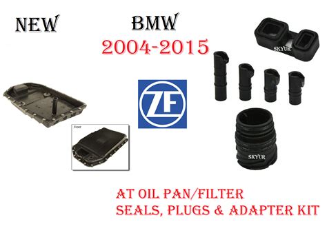 Transmission Oil Pan Filter With Seals Plugs And Liters Fluid For