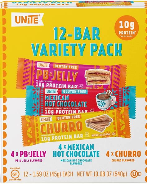 Unite Protein Bars Any Flavor Food Library Shibboleth