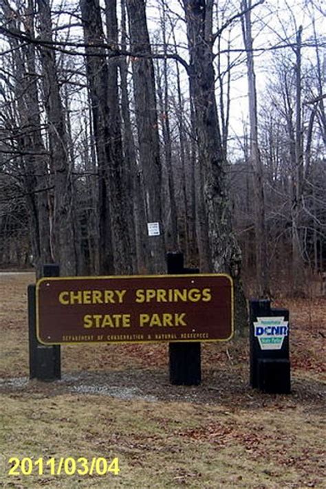 Cherry Springs State Park - Coudersport, Pennsylvania - State ...