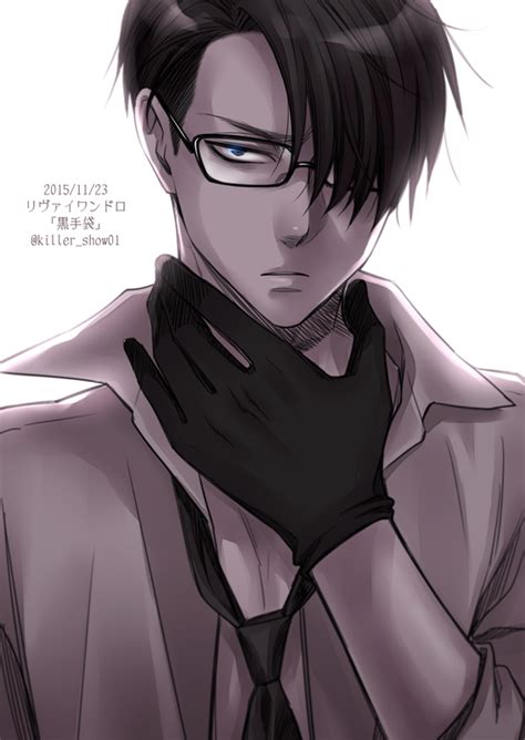 Is This Like Teacher Or Police Au Damn That Levi In Leather Gloves Are Too Hot Xd Levi