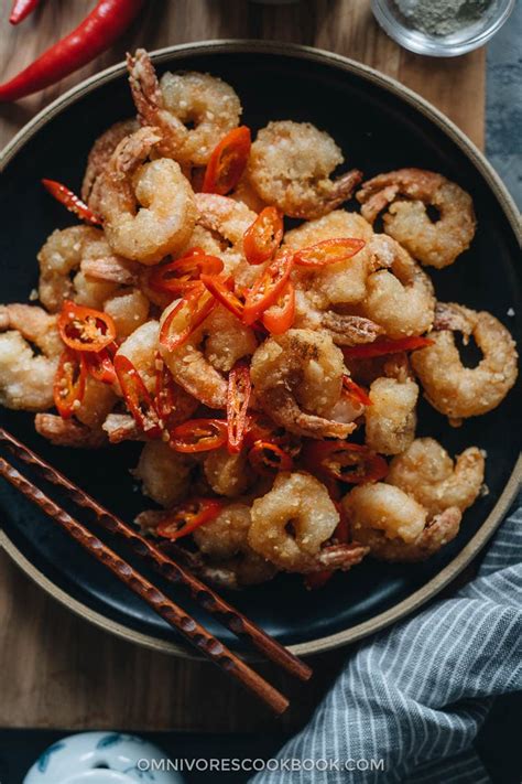 Salt And Pepper Shrimp 椒盐虾 Omnivores Cookbook