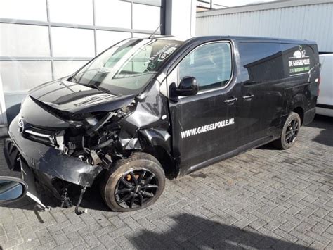 Toyota ProAce 2 0 D 4D 177 16V Worker Sloopvoertuig 2018 Zwart