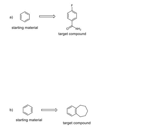 Solved Propose Reasonable Multiple Step Synthesis For The