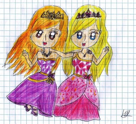 Barbie Princess Charm School Blair and Delancy Fan Art - Barbie ...